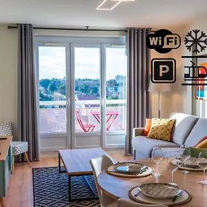 T2 De Standing Climatise Avec Parking Prive, Tram T2 T5, Hopitaux Est Bron